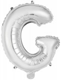 KORREKT WEB Ezüst Silver G betű fólia lufi 45 cm