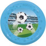 KORREKT WEB Focis Soccer Fans micro prémium műanyag lapostányér 4 db-os szett 21 cm
