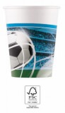 KORREKT WEB Focis Soccer Fans papír pohár 8 db-os 200 ml FSC