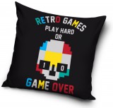 KORREKT WEB Gamer Retro Games párnahuzat 40x40 cm
