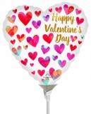 KORREKT WEB Happy Valentine&#039;s Day fólia lufi 22 cm