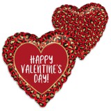 KORREKT WEB Happy Valentine&#039;s Day fólia lufi 43 cm