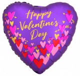 KORREKT WEB Happy Valentine&#039;s Day fólia lufi 45 cm