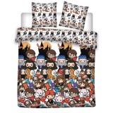 KORREKT WEB Harry Potter Spellbound dupla, kétszemélyes ágyneműhuzat 200×200cm, 63x63 cm Microfibre