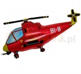 KORREKT WEB Helikopter Red fólia lufi 45 cm (WP)