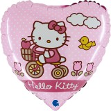 KORREKT WEB Hello Kitty Bike fólia lufi 46 cm