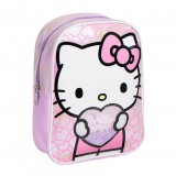 KORREKT WEB Hello Kitty Heart hologrammos hátizsák, táska 32 cm