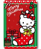 KORREKT WEB Hello Kitty Holiday Cheer Karácsonyi polár takaró 100x140cm