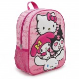 KORREKT WEB Hello Kitty Kawaii Cuties 3D hátizsák, táska 30 cm