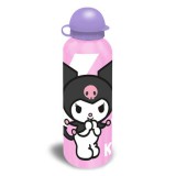 KORREKT WEB Hello Kitty Kuromi Pink alumínium kulacs ivókupakkal 500 ml