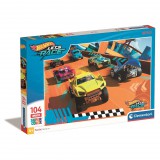 KORREKT WEB Hot Wheels Turbo Track 104 db-os maxi puzzle Clementoni