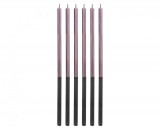 KORREKT WEB Lila Platinum tortagyertya, gyertya szett 6 db-os