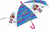 KORREKT WEB LOL Surprise gyerek félautomata átlátszó esernyő Ø74 cm