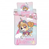 KORREKT WEB Mancs Őrjárat Unicorn Dreams ágyneműhuzat 140x200 cm, 70x90 cm