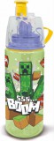KORREKT WEB Minecraft Boom gyerek sport kulacs párásító funkcióval 575ml