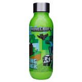 KORREKT WEB Minecraft Crafting műanyag kulacs csavaros kupakkal 640 ml