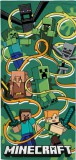 KORREKT WEB Minecraft Funtage Graphic fürdőlepedő, strand törölköző 70x140cm