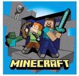 KORREKT WEB Minecraft Hero kéztörlő, arctörlő, törölköző 30x30cm