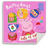 KORREKT WEB Peppa malac Rainy Fun Mágikus Kéztörlő arctörlő, törölköző 30x30cm