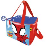 KORREKT WEB Pókember Spidey thermo uzsonnás táska, hűtőtáska 22,5 cm