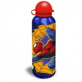 KORREKT WEB Pókember Web-Slinger Yellow alumínium kulacs ívókupakkal 500 ml
