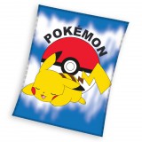 KORREKT WEB Pokémon Chuchu Nap flanel polár takaró 130x160cm