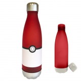 KORREKT WEB Pokémon Pokeball műanyag kulacs csavaros kupakkal 650 ml