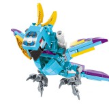 KORREKT WEB QMAN® 464182 - legó-kompatibilis építőjáték - Csoda Kocka - Repülő Papagáj