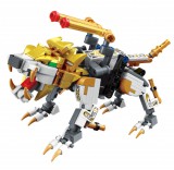 KORREKT WEB QMAN® 466773 - legó-kompatibilis építőjáték - Csoda Kocka - Szent oroszlán