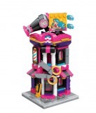 KORREKT WEB QMAN® C0111 Keeppley - legó-kompatibilis építőjáték lányoknak - 358 db építőkocka - Fodrász Ház