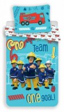 KORREKT WEB Sam a tűzoltó Team ágyneműhuzat 140×200cm, 70×90 cm