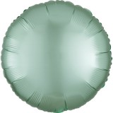 KORREKT WEB Silk Mint Green kör fólia lufi 43 cm