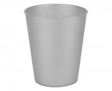 KORREKT WEB Silver, Ezüst micro prémium műanyag pohár 250 ml