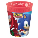 KORREKT WEB Sonic a sündisznó Sega micro prémium műanyag pohár szett 4 db-os 250 ml