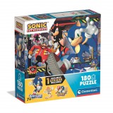 KORREKT WEB Sonic a sündisznó Spin Dash 180 db-os puzzle Clementoni