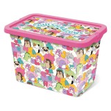 KORREKT WEB Squishmallows Pluffy műanyag tároló doboz 7 L