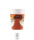 KORREKT WEB Star Wars The Mandalorian papír pohár 8 db-os 200 ml FSC