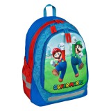 KORREKT WEB Super Mario Jump iskolatáska, táska 43 cm