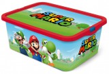 KORREKT WEB Super Mario műanyag tároló doboz 13 L