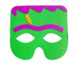 KORREKT WEB Szörny Green filc maszk 18 cm