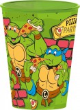 KORREKT WEB Tini Nindzsa Teknőcök Pizza műanyag pohár 260 ml