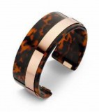 KORREKT WEB Victoria Rose gold színű barna mintás karkötő