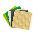 KORREKT WEB WANGE® 8802 - LEGO kompatibilis építőjáték alaplap - 16×16 bütyök - fekete