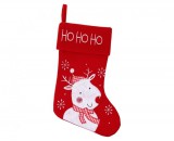 KORREKT WEB White Reindeer, Rénszarvas Karácsonyi kandalló zokni, csizma 45,5 cm