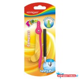 Körzõ ceruzás, bliszteres Keyroad Flow vegyes színek