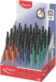 Körző display, heggyel, 2in1, ceruzává alakítható, MAPED „Compass Pen”, vegyes színek