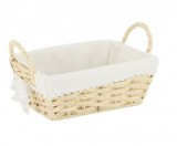 Kosár Textíllel 25x17x10 cm TA24010