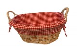 Kosár Textíllel 30x22x12 cm TH41518