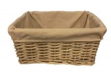 Kosár Textíllel 37x27x18 cm TH41466