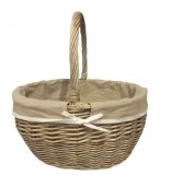 Kosár Textillel 37x29x20 cm TH41438